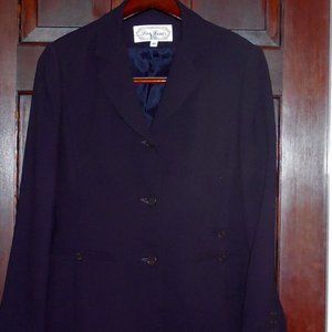 Blazer Jacket Burgundy Size 10